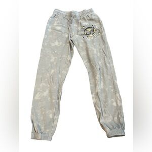 Mighty Fine Gray Kids Joggers with Butterfly Design